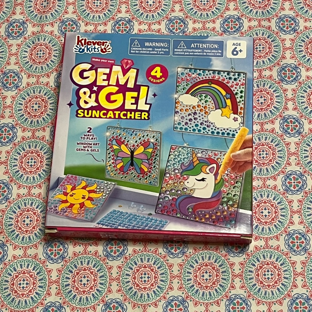 NWT Gem & Gel Suncatcher - Multicolor